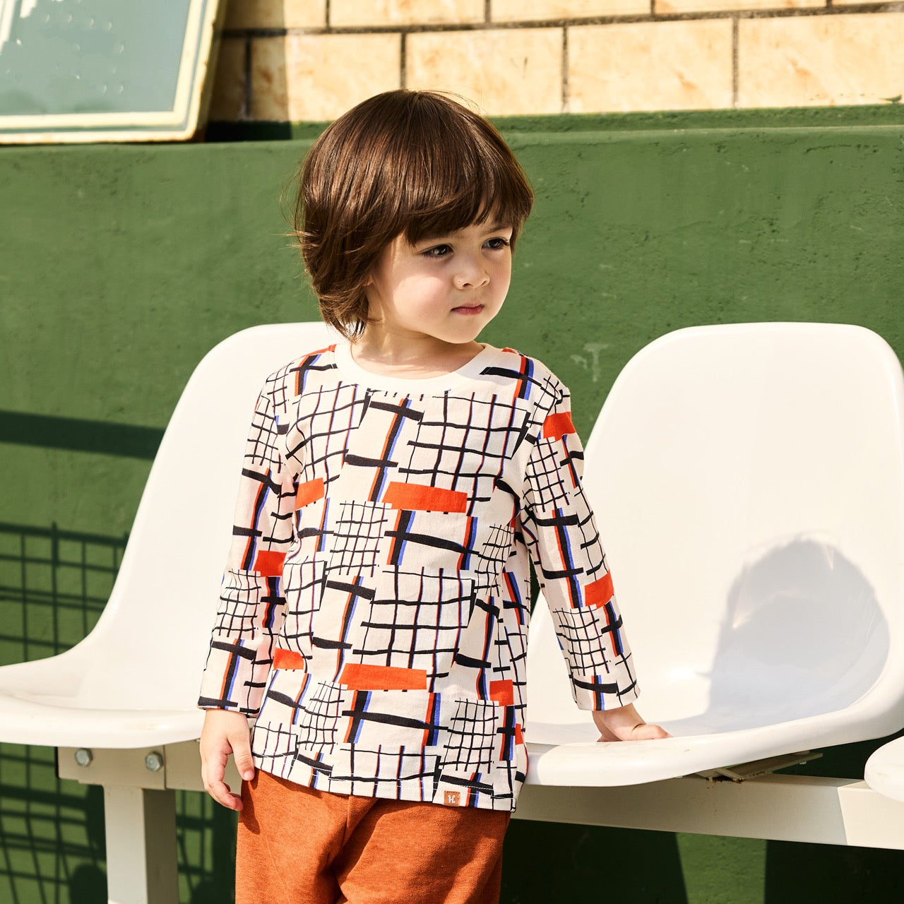 Camiseta de manga larga Abstract Wonder
