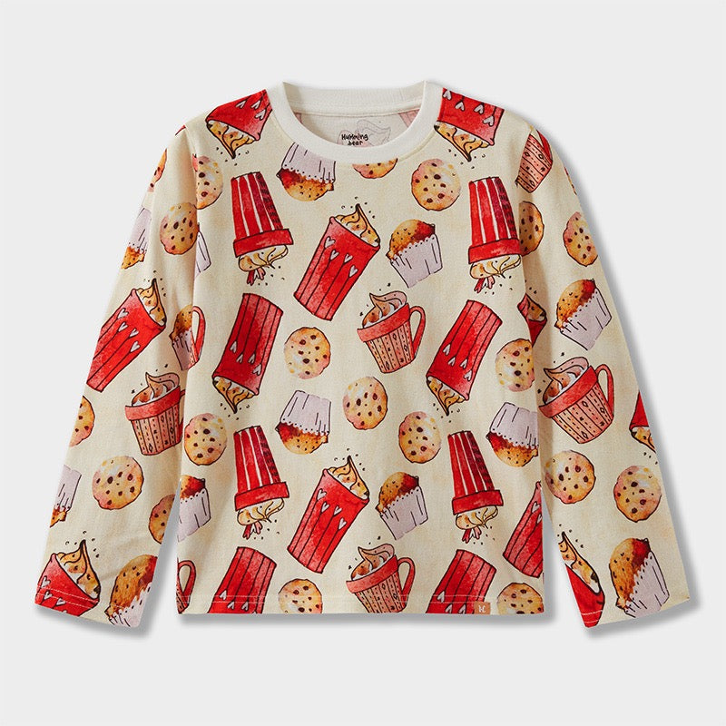 Camiseta de manga larga para abrazar