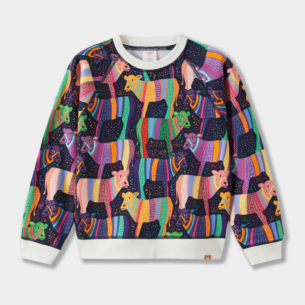 Sudadera de Vacas Arcoíris