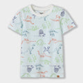 Camiseta de manga corta Aventura de dinosaurios