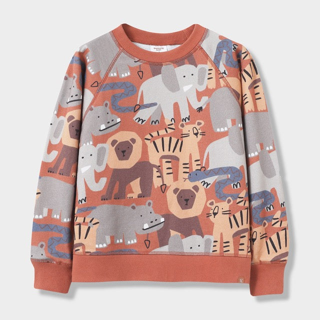 Sudadera de animales de safari